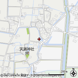 福岡県柳川市大和町明野302周辺の地図