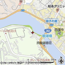 ピカット長崎周辺の地図
