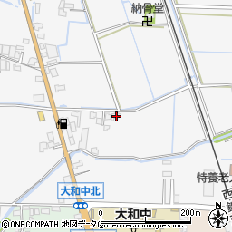 福岡県柳川市大和町塩塚1336周辺の地図