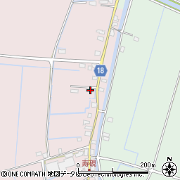 福岡県柳川市大浜町1356周辺の地図