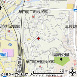 長崎県佐世保市早苗町230-5周辺の地図