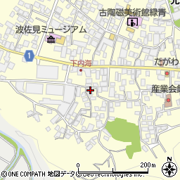 長崎県東彼杵郡波佐見町湯無田郷1145周辺の地図
