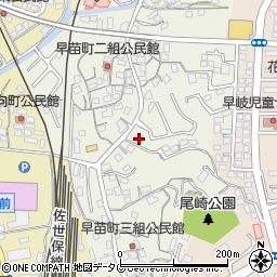 長崎県佐世保市早苗町275周辺の地図