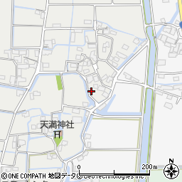 福岡県柳川市大和町明野293周辺の地図