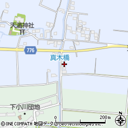 福岡県みやま市瀬高町大江1014周辺の地図