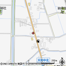 福岡県柳川市大和町塩塚953-1周辺の地図