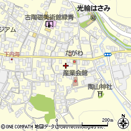長崎県東彼杵郡波佐見町湯無田郷1228周辺の地図