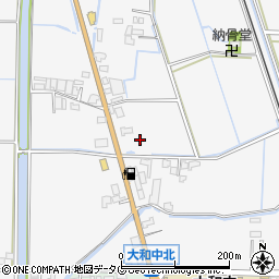 福岡県柳川市大和町塩塚712周辺の地図