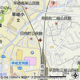 長崎県佐世保市早苗町138周辺の地図