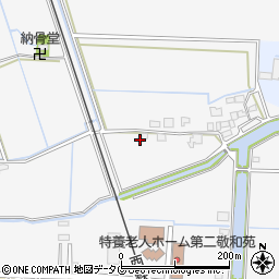 福岡県柳川市大和町塩塚22周辺の地図