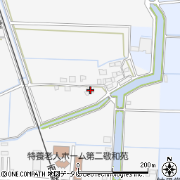 福岡県柳川市大和町塩塚28周辺の地図