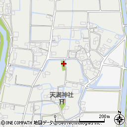 福岡県柳川市大和町明野307周辺の地図