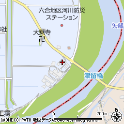 福岡県柳川市大和町六合1364周辺の地図