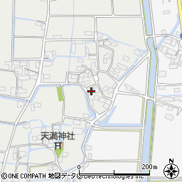 福岡県柳川市大和町明野291周辺の地図