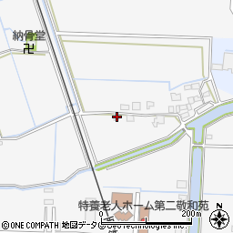 福岡県柳川市大和町塩塚22-3周辺の地図