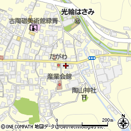 長崎県東彼杵郡波佐見町湯無田郷1221周辺の地図