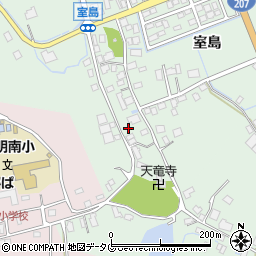 佐賀県白石町（杵島郡）室島周辺の地図