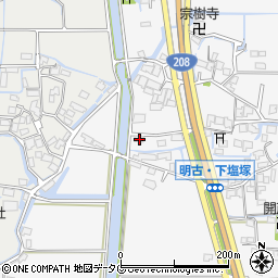 福岡県柳川市大和町塩塚1139周辺の地図