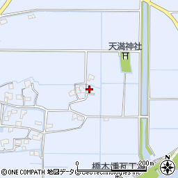 福岡県柳川市大和町六合1478周辺の地図