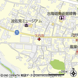 長崎県東彼杵郡波佐見町湯無田郷1884周辺の地図