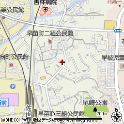 長崎県佐世保市早苗町225周辺の地図