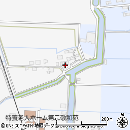 福岡県柳川市大和町塩塚7周辺の地図