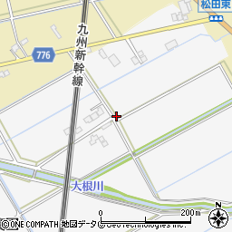 福岡県みやま市瀬高町大廣園2294周辺の地図