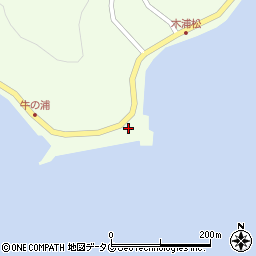 愛媛県宇和島市津島町北灘784周辺の地図