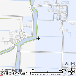 福岡県柳川市大和町六合1134周辺の地図