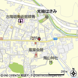 長崎県東彼杵郡波佐見町湯無田郷1180周辺の地図