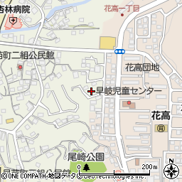 長崎県佐世保市早苗町281-19周辺の地図