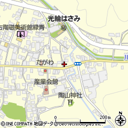 長崎県東彼杵郡波佐見町湯無田郷1187周辺の地図