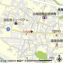 長崎県東彼杵郡波佐見町湯無田郷1142-1周辺の地図