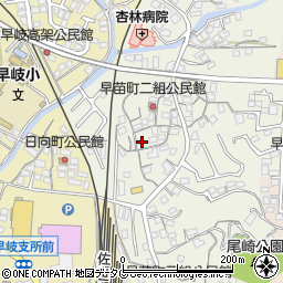 長崎県佐世保市早苗町211周辺の地図