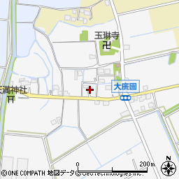 福岡県みやま市瀬高町大廣園1346周辺の地図