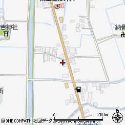 福岡県柳川市大和町塩塚951周辺の地図