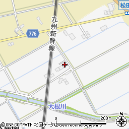 福岡県みやま市瀬高町大廣園1069周辺の地図
