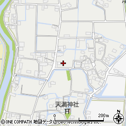 福岡県柳川市大和町明野159-2周辺の地図