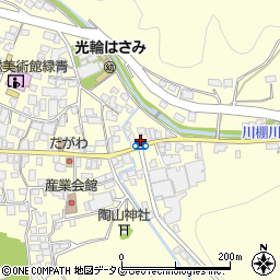 長崎県東彼杵郡波佐見町湯無田郷1343周辺の地図