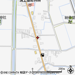 福岡県柳川市大和町塩塚719周辺の地図