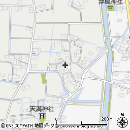 福岡県柳川市大和町明野264周辺の地図