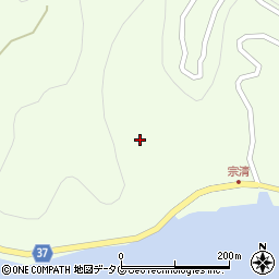 愛媛県宇和島市津島町北灘720周辺の地図