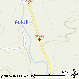 宮ヶ原周辺の地図