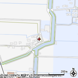 福岡県柳川市大和町塩塚33周辺の地図