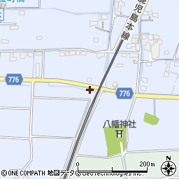 福岡県みやま市瀬高町大江768周辺の地図
