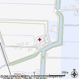 福岡県柳川市大和町塩塚4周辺の地図