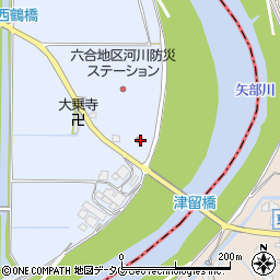 福岡県柳川市大和町六合1351周辺の地図