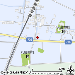 福岡県みやま市瀬高町大江2189周辺の地図