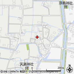 福岡県柳川市大和町明野261周辺の地図