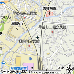 長崎県佐世保市早苗町149周辺の地図